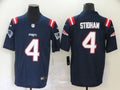 Men's New England Patriots Jarrett Stidham Navy Game Jersey