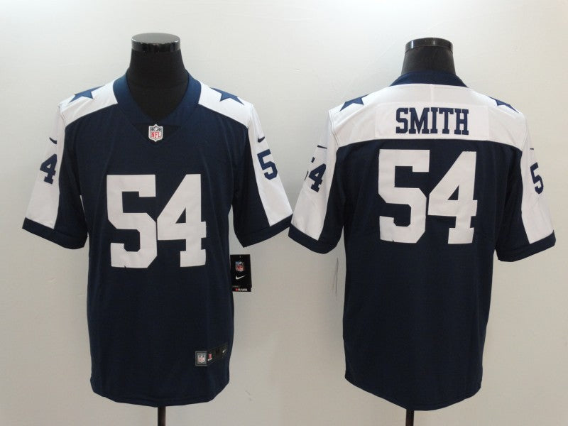 Men's Dallas Cowboys Jaylon Smith Navy Alternate Limited Game Jersey