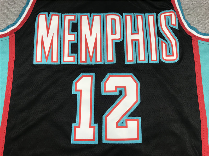 Men's Memphis Grizzlies Ja Morant Black Classics Swingman Jersey