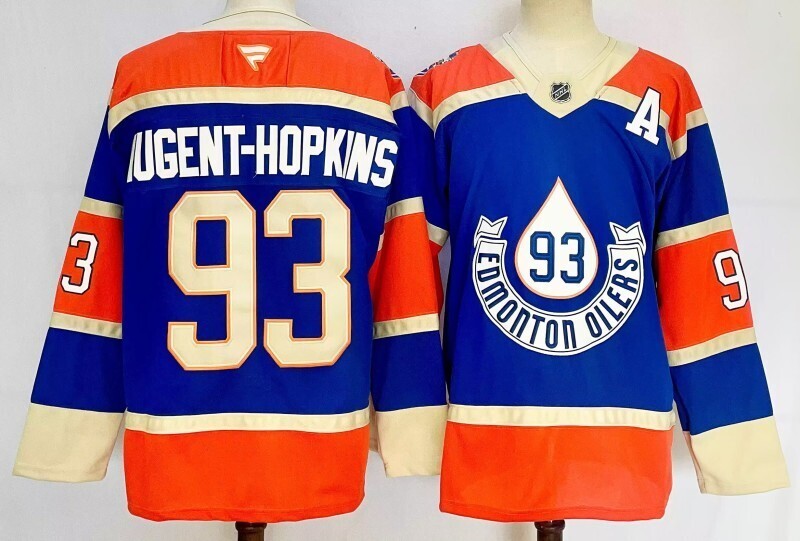 Men's Edmonton Oilers Ryan Nugent-Hopkins Fanatics Royal Player Game Jersey