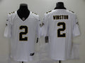 Men's New Orleans Saints Jameis Winston White Game Jersey