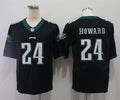 Men's Philadelphia Eagles Jordan Howard Black Game Jersey