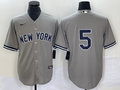 Men's New York Yankees Joe DiMaggio Gray Replica Player Name Jersey