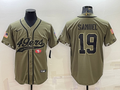 Men's San Francisco 49ers Deebo Samuel Olive 2022 Salute To Service Retired Player Limited Jersey Joint Edition