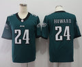 Men's Philadelphia Eagles Jordan Howard Midnight Green Game Player Jersey