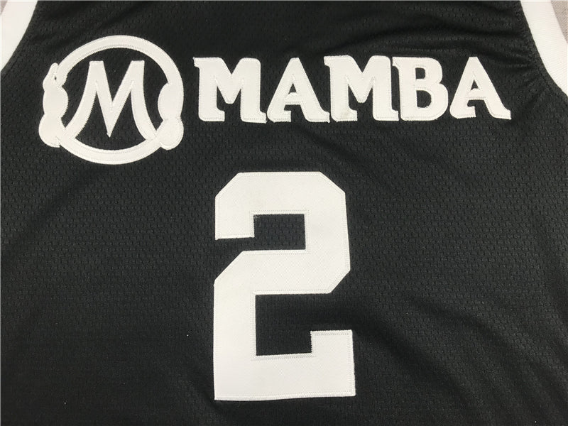 Men's Mamba Mambacitas Gigi Bryant Gianna Black Basketball Jersey