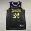 Men's Los Angeles Lakers Kobe Bryant Black City Edition Swingman Jersey