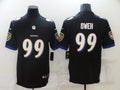 Men's Baltimore Ravens Odafe Oweh Black Game Jersey
