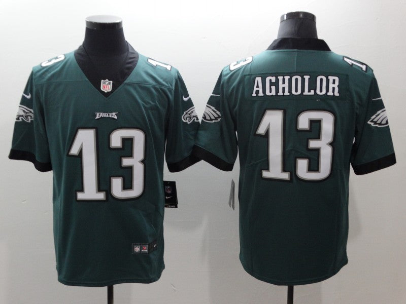 Men's Philadelphia Eagles Nelson Agholor Midnight Green Game Jersey