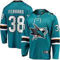 Men's San Jose Sharks Mario Ferraro Teal Breakaway Player Jersey