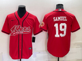 Men's San Francisco 49ers Deebo Samuel Red Game Jersey Joint Edition