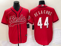 Men's Cincinnati Reds Elly De La Cruz Red Replica Player Jersey Joint Edition