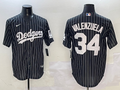 Men's Los Angeles Dodgers Fernando Valenzuela Black Alternate Limited Player Jersey