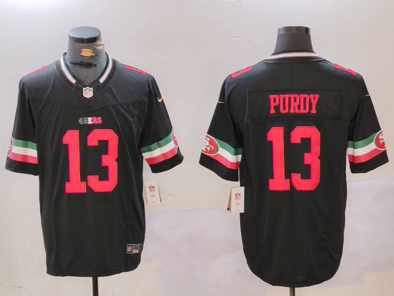 Men's San Francisco 49ers Brock Purdy Black Vapor F.U.S.E. Limited Jersey