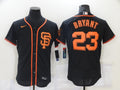 Men's San Francisco Giants Kris Bryant Black Replica Baseball Jersey