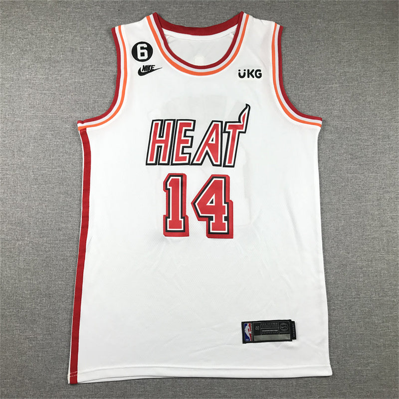 Men's Miami Heat Tyler Herro White 2022/23 Swingman Jersey - Classic Edition