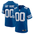 Men's Indianapolis Colts Royal Alternate Custom Jersey