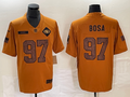 Men's San Francisco 49ers Nick Bosa Brown 2023 Salute To Service Retired Player Limited Jersey