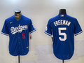 Men's Los Angeles Dodgers Freddie Freeman Royal Alternate Replica Player Jersey