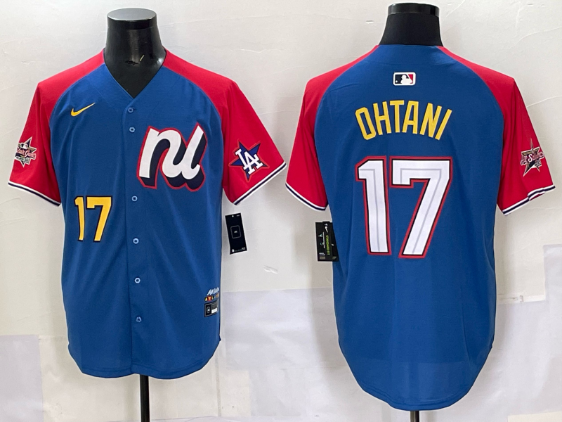 Men's National League Shohei Ohtani Blue 2025 All-Star Edition Game Jersey