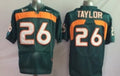 Men's Miami Hurricanes Sean Taylor Green Team Football Jersey