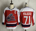 Men's Columbus Blue Jackets Nick Foligno Red Breakaway Player Jersey