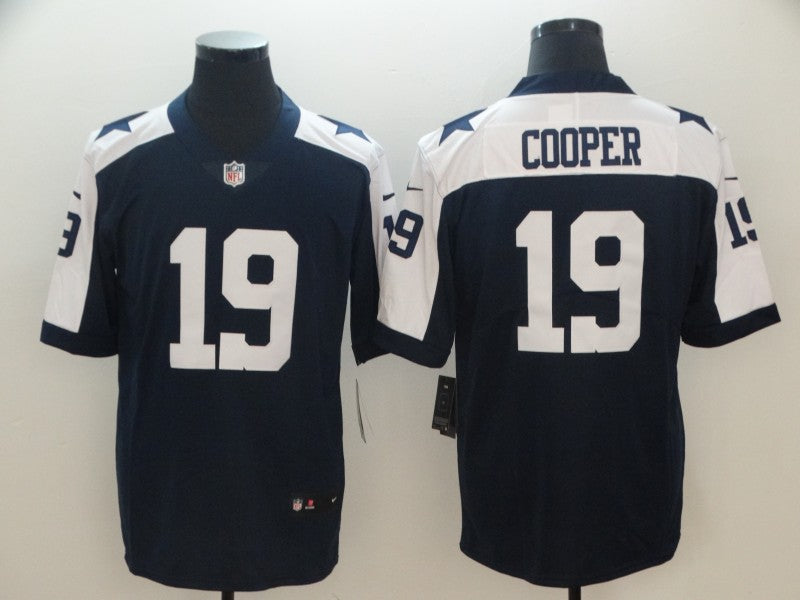 Men's Dallas Cowboys Amari Cooper Navy Alternate Fashion Game Jersey