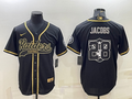 Men's Las Vegas Raiders Josh Jacobs Black Game Player Jersey Joint Edition