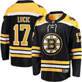 Men's Boston Bruins Milan Lucic Black Replica Player Jersey