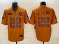 Men's Dallas Cowboys Emmitt Smith Brown 2023 Salute To Service Retired Player Limited Jersey