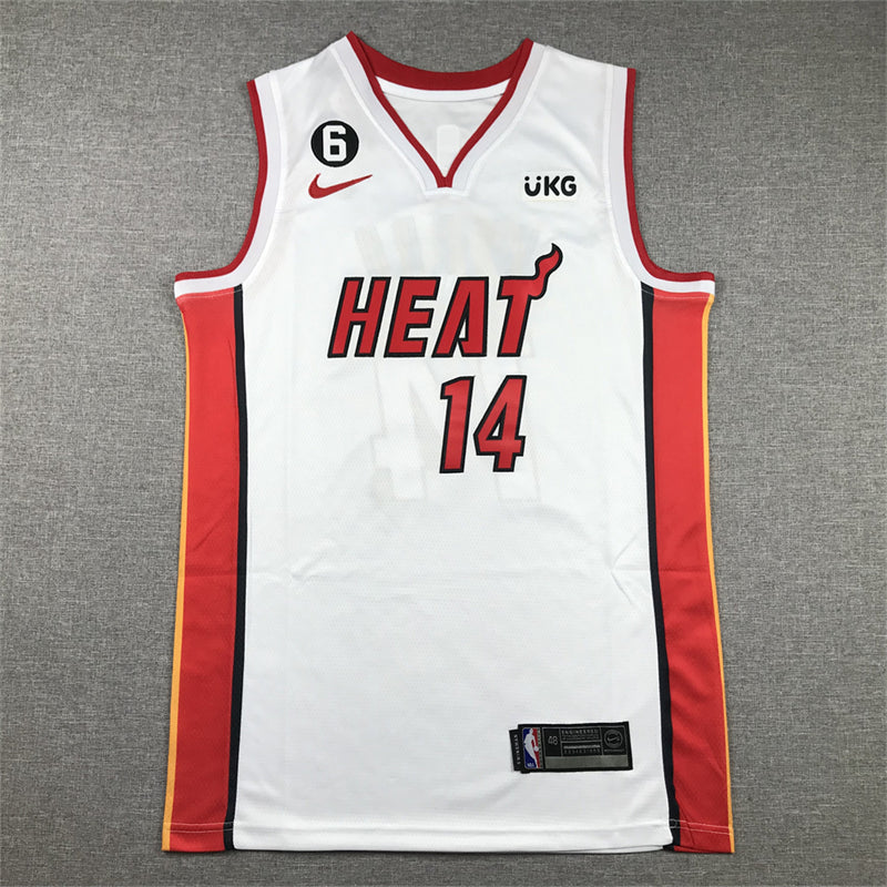 Men's Miami Heat Tyler Herro White 2022/23 Swingman Jersey - Association Edition