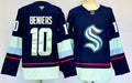 Men's Seattle Kraken Matty Beniers Fanatics Navy Player Jersey