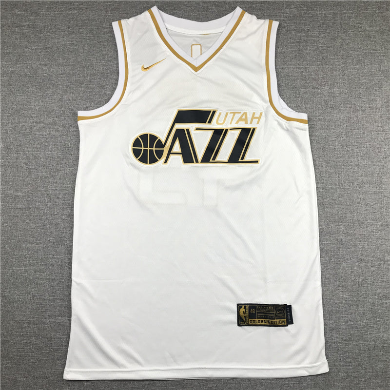 Men's Utah Jazz Donovan Mitchell White Swingman Jersey