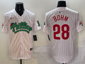 Men's Philadelphia Phillies Alec Bohm White Player Jersey