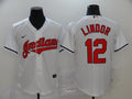 Men's Cleveland Guardians Francisco Lindor White Replica Baseball Jersey