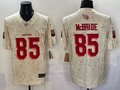 Men's Arizona Cardinals Trey McBride Natural 2025 Rivalries Collection Limited Jersey