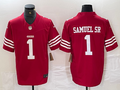 Men's San Francisco 49ers Deebo Samuel Sr Scarlet Vapor F.U.S.E. Limited Jersey