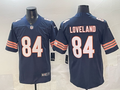Men's Chicago Bears Colston Loveland Navy 2025 NFL Draft First Round Pick Game Jersey