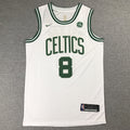 Men's Boston Celtics Kemba Walker NBA White Game Jersey
