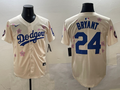 Men's Los Angeles Dodgers Kris Bryant Cream Alternate Replica Player Jersey