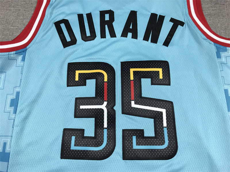 Men's Phoenix Suns Kevin Durant Turquoise 2022/23 Swingman Jersey - City Edition