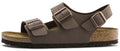 Birkenstock Milano Birko-Flor Birkibuc 0634503 Narrow Fit Mocca Sandals