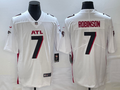 Men's Atlanta Falcons Bijan Robinson White Game Jersey