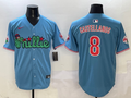 Men's Philadelphia Phillies Nick Castellanos Blue Player Jersey