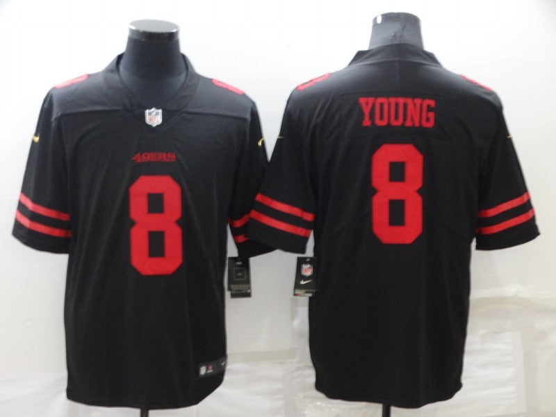 Men's San Francisco 49ers Steve Young Black Game Jersey