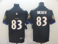 Men's Baltimore Ravens Willie Snead IV Black Game Jersey