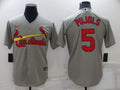 Men's St. Louis Cardinals Albert Pujols Gray Replica Baseball Jersey