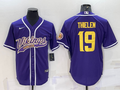 Men's Minnesota Vikings Adam Thielen Purple Player Jersey Joint Edition