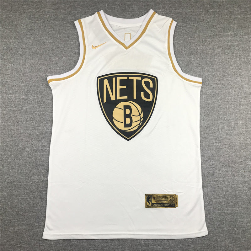 Men's Brooklyn Nets Kevin Durant White Swingman Player Jersey