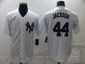 Men's New York Yankees Reggie Jackson White Replica Baseball Jersey